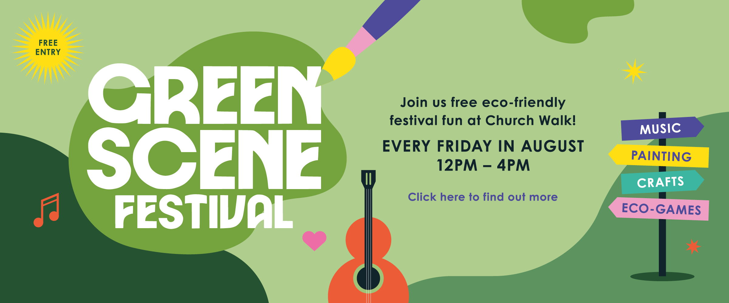 B5855 CWLK Green Scene Festival WEB Banner